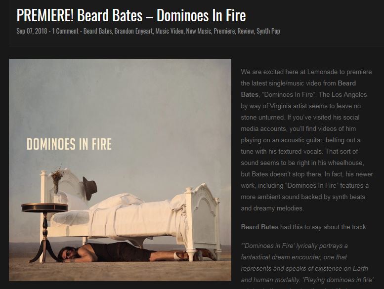 beard bates dominoes in fire lemonade magazine